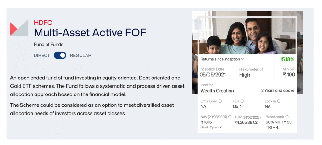 HDFC Multi-Asset Active FOF